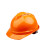 林盾 LINDUN ABS透气款建筑施工安全帽防砸透气安全帽  黄色