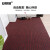 安赛瑞 地垫 七条纹PVC复合地毯走道垫 写字楼大堂通道地毯 1.8×15m 暗红色 711780