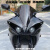 君吻雅马哈YZF1000 R109-14年摩托车改装前 风挡透明玻璃 挡风镜 黑彩