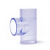 PVC透明三通 透明UPVC三通 标准 透明给水管三通透明塑料水管三通 内径110mm(DN100)