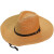 Homeglen 夏天男士可折叠牛仔帽 户外遮阳帽太阳帽沙滩草帽大檐遮阳帽YWL779YZ 浅咖