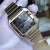 卡地亚（Cartier）手表山度士系列罗马刻度机械男女腕表 wssa0030蓝盘男款39.8mm
