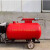适用于自动便携式半固定泡沫灭火装置 推车式灭火器PY8/300移动式泡沫罐 红色PY8/500