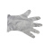 劳保佳 一次性塑料手套 pe透明防油 美发餐饮 食品级 pe薄膜手套 100只 0.4g/只 5包起发