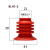 定制适用于牛奶软包装袋薄膜用开袋真空吸盘BL30-5 BL40-5 派 吸盘BL30-5+1/8外牙接头