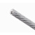 304不锈钢丝绳1 1.5 2 3 4 5 6 8mm粗晾衣绳包塑不锈钢软细钢丝绳 2mm(50米7*19)