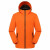星工（XINGGONG） 冲锋衣 薄款防风防水外套单层时尚休闲外衣 JK021 黑色 S码