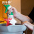 凯乐护一次性手套PVC透明食品级餐饮实验室家务清洁用薄膜美容烘赔洗碗防水 20只XL#