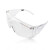 Honeywell 霍尼韦尔 100001 亚洲款访客眼镜 加强防刮擦防冲击 透明镜框  1副 J定做