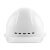 星工安全帽ABS透气型防砸抗冲击领导监工工地建筑工程帽施工免费印字 白色 按键调节