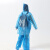 田祺 一次性雨衣分体式户外旅游登山雨披男女款 100g蓝色常规雨衣 均码【套】10套起售
