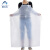 阿力牛 AW-014 PVC防水围裙 防油防污透明白色围裙 食品加工软皮围裙套袖 厚版120*90 围裙 