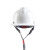铁头功安全帽  新国标ABS V型白色 可定制 工程工地建筑施工