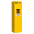 奕多美 全钢气瓶柜化学气体安全柜气瓶放置柜 黄色单瓶一代报警 YDM-HXP-QPG