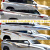 福洛伦适用丰田10-21款霸道车身彩条普拉多拉花厂装饰贴花车贴 款式4进口材质