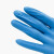 英科一次性丁腈手套橡胶餐饮防水防油污食品级餐饮厨房美容纹身家务清洁用蓝色耐用型L#
