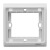 N86系列外框N86系列模块组合面板多功能墙壁插座外框插座白色定制 N86-902 白色 二位外框