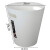 茶花垃圾桶分类厨房客厅卫生间垃圾筐无盖塑料废纸篓清洁收纳卫生筒8.3L 1525