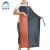 阿力牛 AW-001 防水防油耐酸碱围裙 加大加厚双层耐油PVC围裙