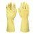 谋福 CNMF 8570 耐酸碱工业乳胶手套 加厚牛筋 工业劳保手套 纯天然乳胶手套  乳胶手套（小号） 手套 