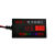电瓶检测仪 电池测试仪12v24v60V汽车电动车摩托车电量电压表数显 红色DC5V-120.0V防水款