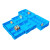 沛桥塑料格子箱PQ-1234二十四格箱外径:442*310*75mm蓝色可定制