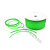聚氨酯粗面圆带粘接圆形皮带O型传动带绿色可接驳PU圆带 高品质绿色粗面3mm(1米价)