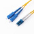 绿联（UGREEN）电信级光纤光缆 LC-SC OS2单模双芯跳线 成品网络连接线 NW218 10米/根