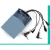 永发 驰球保险箱 威伦司保险柜应急 外接电池盒 备用电源接电约巢 蓝色 2.5mm+电池