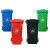 俐茗塑料垃圾桶学校大号塑料桶饭店果皮桶可定制LG764环卫款240L