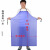 朋安 蓝色PVC防水围裙 耐磨耐酸碱水产围腰 普通版120*80围裙