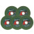 易力达 不锈钢切割片 砂轮片 600片/箱 绿色双网(4英寸)105×1.2×16mm