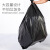 垃圾袋物业环卫大号黑色平口塑料袋酒店环保户外加厚垃圾袋商用塑料袋 100*120cm（50个）