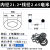 线径2.65内径5.3-22.4毫米丁晴橡胶O型圈密封圈圆形o胶皮圈耐油磨 内径21.2*线径2.65毫米20只 黑