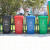 金绿士（KINRS）户外车载垃圾桶商用加厚新环卫大垃圾桶工业小区物业饭店 挂车款加厚绿色240升