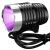 手uv胶固化灯USB供电美甲紫光灯10秒快速固化绿无影胶 USB大灯头【双灯三挡调节】 0-5W