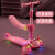 MDUG滑板车座椅加装折叠座椅新款儿童滑板车坐板配件单卖坐凳加装宝宝 蓝+免打孔+防滑垫+适合 8.7-11