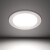 佛山照明（FSL）LED筒灯嵌入式天花灯全铝材全白4寸12W开孔120-130mm 白光（6500K）