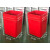 户外垃圾桶内桶果皮箱内筒不锈钢镀锌板玻璃钢塑料铝塑内胆盒子正 两个价红黄绿蓝黑 颜色客户指定