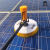 定制适用向阳天光伏板清洗机器人太阳能发电板电动清洁工具通水刷 【1】