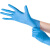 君御 SF7504一次性丁腈手套蓝色耐用型（5g）-L*1盒 100只/盒