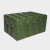 晶事达（JINGSHIDA）滚塑箱户外野营军绿色多功能器材装备箱950*600*500mm（箱盖深134箱体深454）