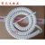 螺旋线3x2芯伸缩电线1平方4 5 6 7 8弹簧电缆2.5白色卖场商用 白3x2.0平7.5米
