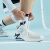 乔丹 男鞋篮球鞋夏季网面透气中帮战靴减震耐磨实战篮球运动鞋 XM25200107 白色/黑色 42