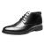 奥康皮鞋布洛克男时尚商务正装鞋雕花男鞋隐形内增高夏季镂空皮鞋可选 黑色超厚款176819098 40
