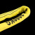铸固 起重吊装带 涤纶柔性工业行车布双扣环眼吊带彩色护套吊车吊绳 6吨1米 