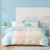 博洋（BEYOND） 博洋家纺 四件套纯棉被套床单枕套简约全棉床品套件双人床被罩被单 飞鸟之境 1.8米床(被套220x240cm)