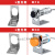 接近开关光电开关传感器一字L型安装支架 M8M12M18M30 固定底座 L型支架   M8