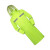 沸耐笙 FNS-07108 长款雨衣连体加厚迷彩全身防雨 荧光绿双层 M 件