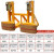 鹰嘴油桶夹具叉车抓桶器合金钢铲车专用装卸油桶夹子通用搬运抱夹 1000公斤双桶双夹